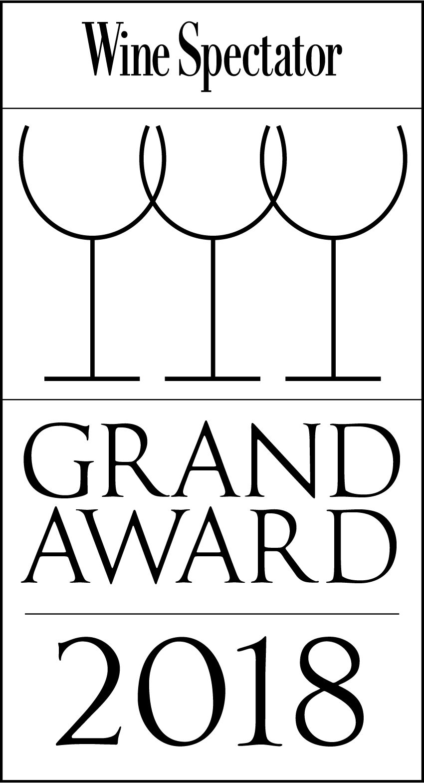 Wine Spectator 2018 Grand Award